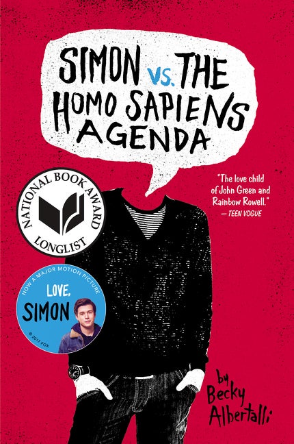 Item #31108 Simon vs. the Homo Sapiens Agenda. Becky Albertalli