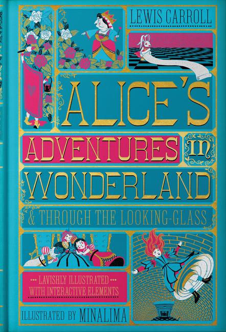 Item #41903 Alice's Adventures in Wonderland & Through the Looking-Glass. Lewis Carroll