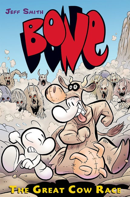 Item #32073 Bone Volume 2: The Great Cow Race. Jeff Smith
