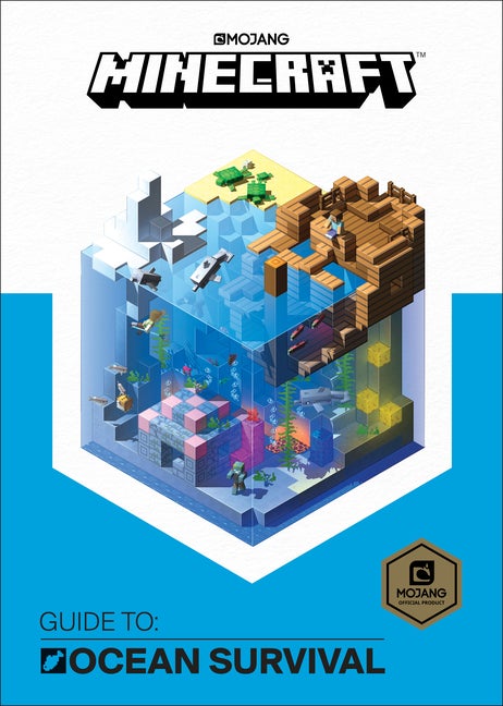 Item #41884 Minecraft: Guide to Ocean Survival. Mojang Ab, The Official Minecraft, Team.