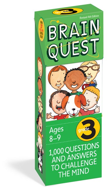Item #34118 Brain Quest Grade 3, revised 4th edition: 1,000 Questions and Answers to Challenge...
