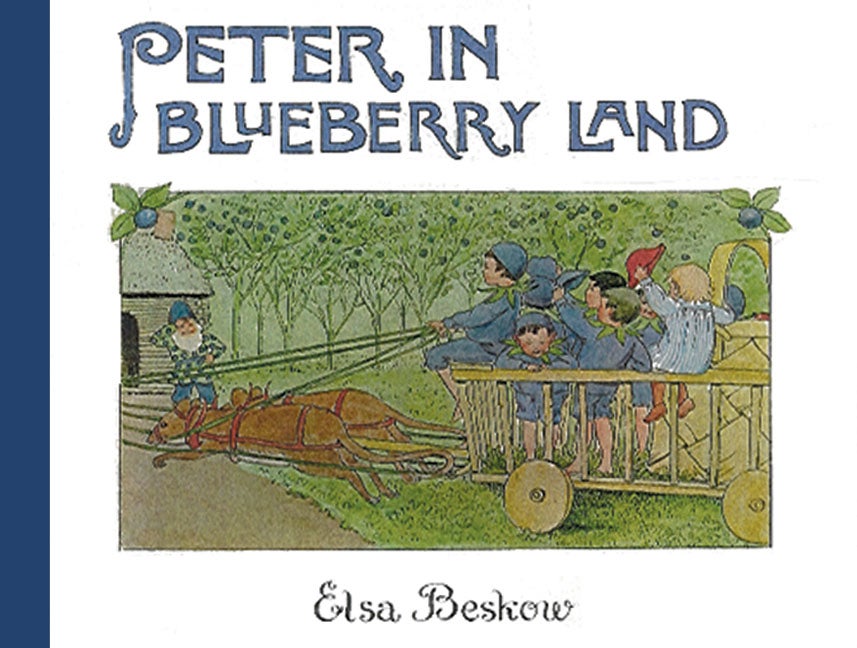 Item #47432 Peter in Blueberry Land (Mini Edition). Elsa Beskow