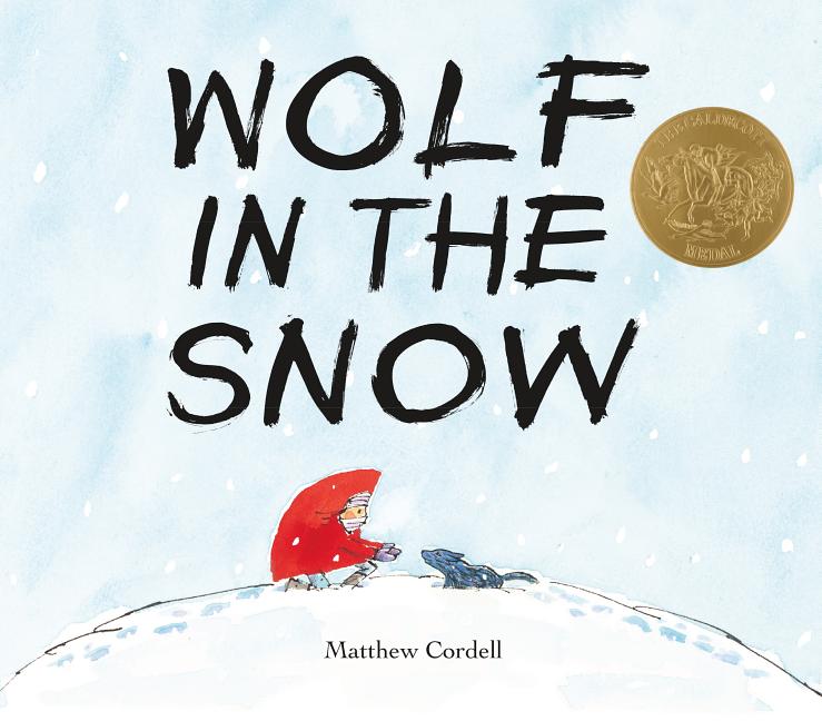 Item #70722 Wolf in the Snow. Matthew Cordell
