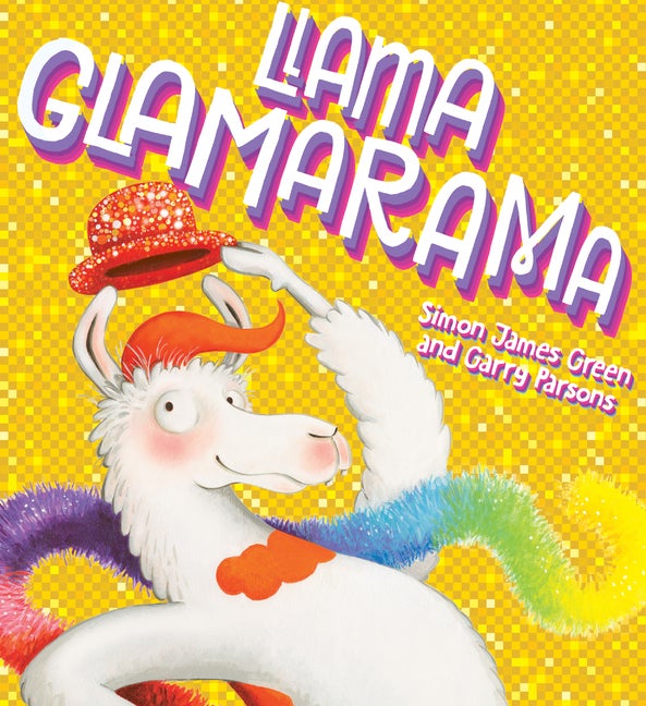 Item #63107 Llama Glamarama. Simon James Green, Garry Parsons, Art/Photo Books