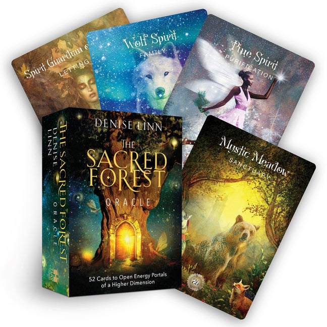 Item #62961 The Sacred Forest Oracle. Denise Linn
