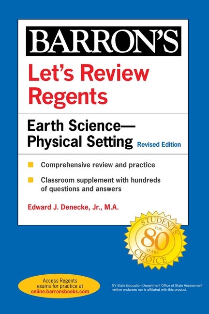 Item #57901 Let's Review Regents: Earth Science--Physical Setting Revised Edition...