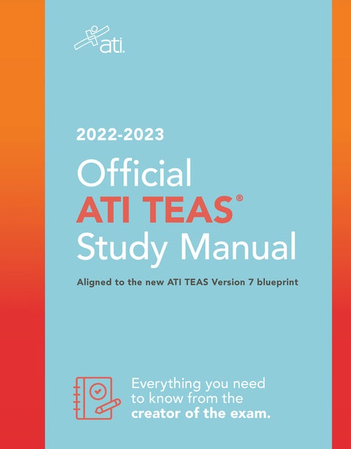 Item #81893 Official ATI TEAS Study Manual 2022-2023. ATI