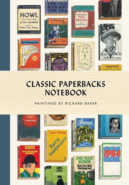 Item #59278 Classic Paperbacks Notebook. Richard Baker
