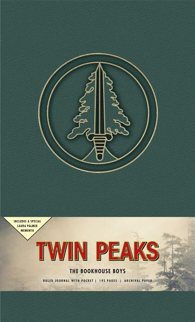 Item #27524 Twin Peaks The Bookhouse Boys Hardcover Ruled Journal. Insight Editions