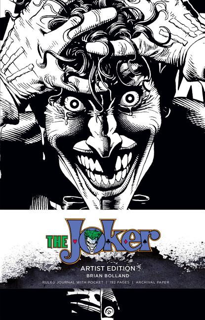 Item #66815 DC Comics: The Joker Hardcover Ruled Journal: Artist Edition: Brian Bolland. Insight Editions.