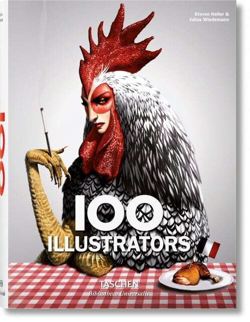 Item #79243 100 Illustrators. Julius Wiedemann, Steven Heller