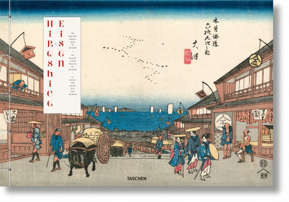 Item #26645 Hiroshige & Eisen: The Sixty-Nine Stations along the Kisokaido. Andreas Marks