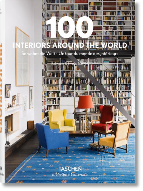 Item #26686 100 Interiors Around the World (Bibliotheca Universalis). Taschen