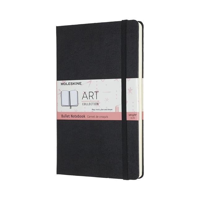 Item #41006 Moleskine Art Logbook Notebook, Large, Black (5 x 8.25). Moleskine