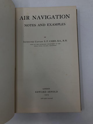 Air Navigation; Notes and Examples