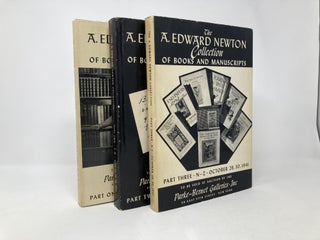 The A. Edward Newton Collection of Books and Manuscripts