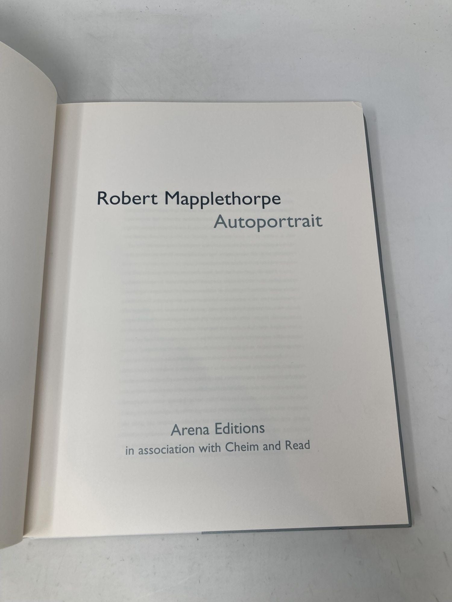 Robert Mapplethorpe: Autoportrait by Robert Mapplethorpe on Sag Harbor Books