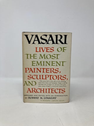 Vasari, Lives of the Most Eminent Painters, Sculptors, and Architects