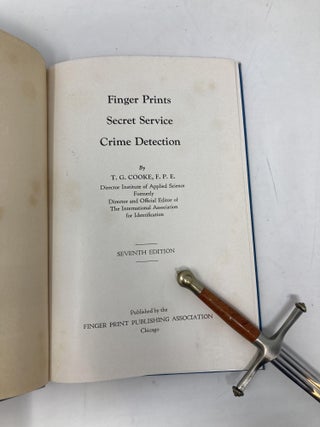 Finger Prints, Secret Service, Crime Detection