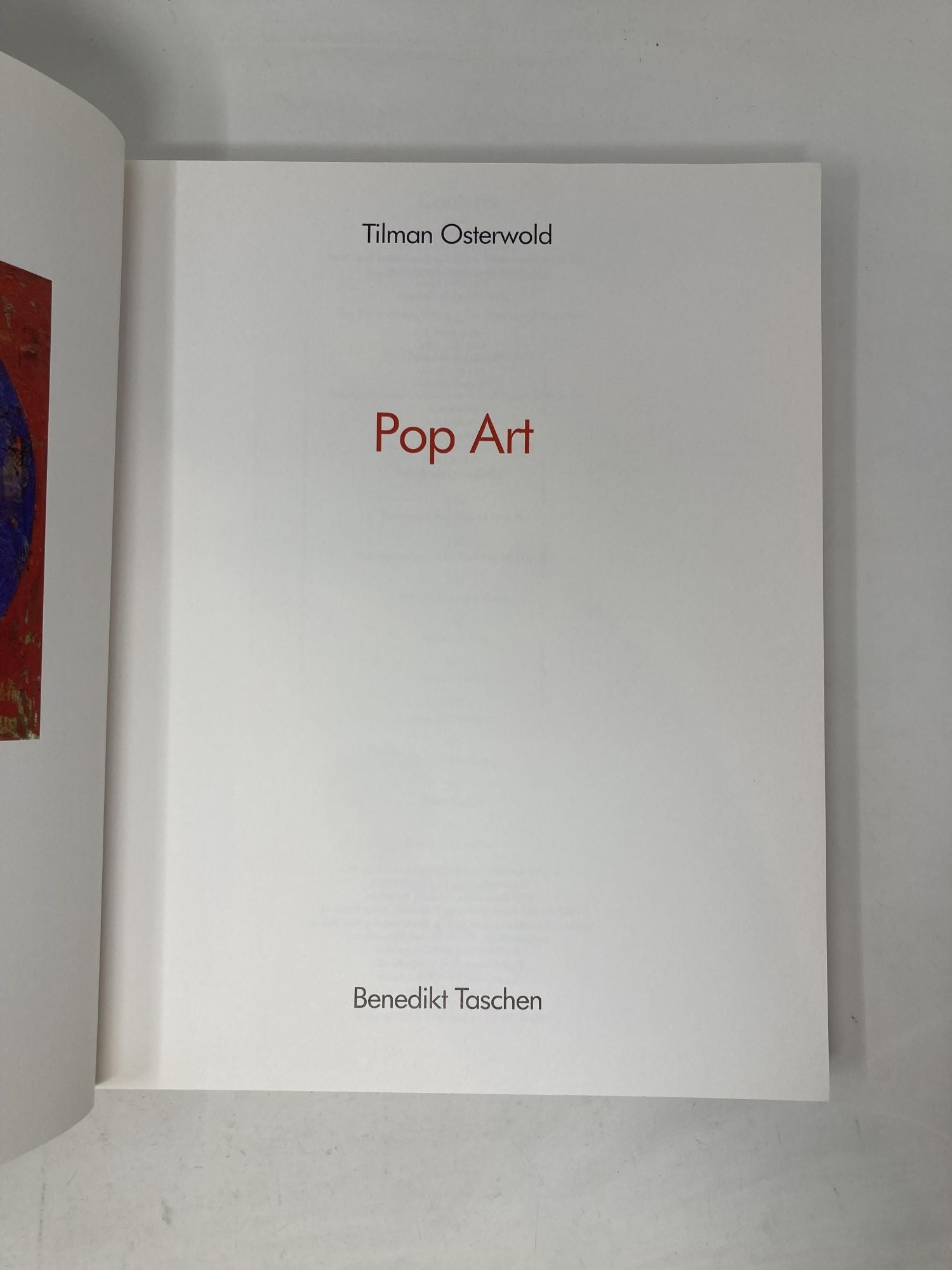 Moeras Ongeëvenaard Evenement Pop Art | Tilman Osterwold | First Paperback Edition