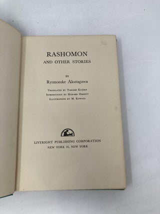 Roshomon: And Other Stories