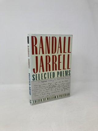 Item #104239 Selected Poems. Randall Jarrell