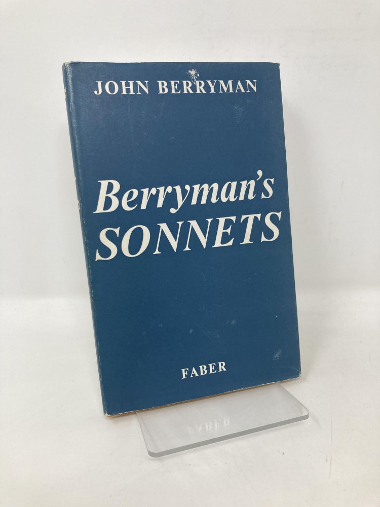 Item #105302 Berryman's Sonnets. John Berryman.