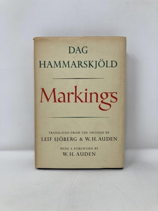 DAG HAMMARSKJOLD - Markings