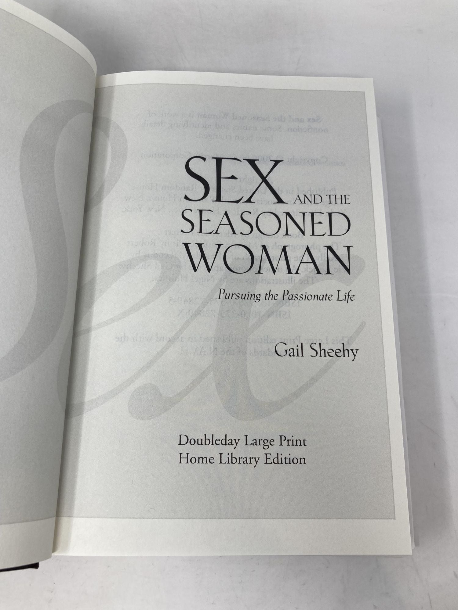 Sex and the Seasoned Woman | Gail Sheehy | First Thus