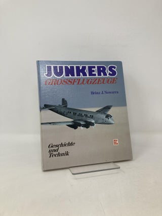 Item #107451 Junkers Grossflugzeuge: Geschichte und Technik (German Edition