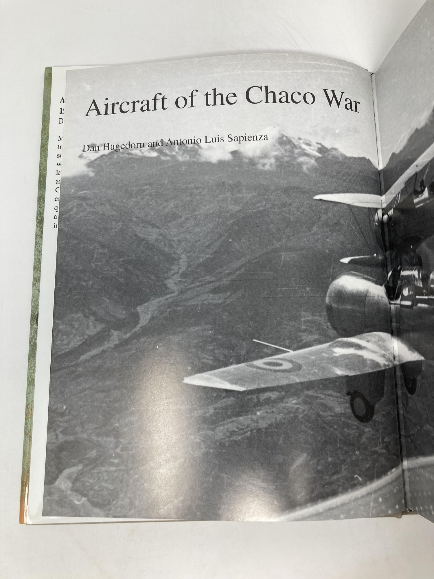 Aircraft of the Chaco War 1928 1935 Schiffer Military Aviation