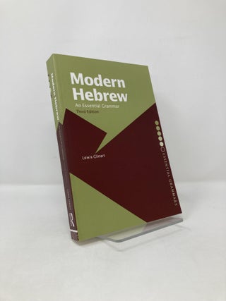 Item #115984 Modern Hebrew: An Essential Grammar (Routledge Essential Grammars). Lewis Glinert