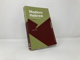 Modern Hebrew: An Essential Grammar (Routledge Essential Grammars)