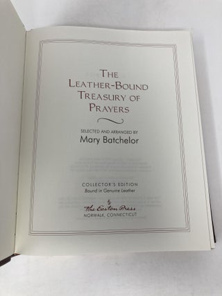 The Leather-Bound Treasury of Prayers
