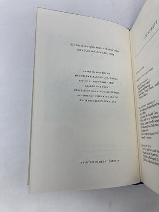 Cobbett's America, A Selection from the Writings of William Cobbett