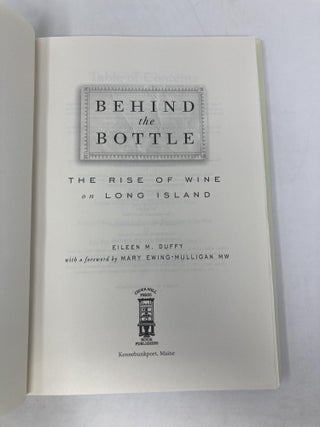 Behind the Bottle: The Rise of Wine on Long Island