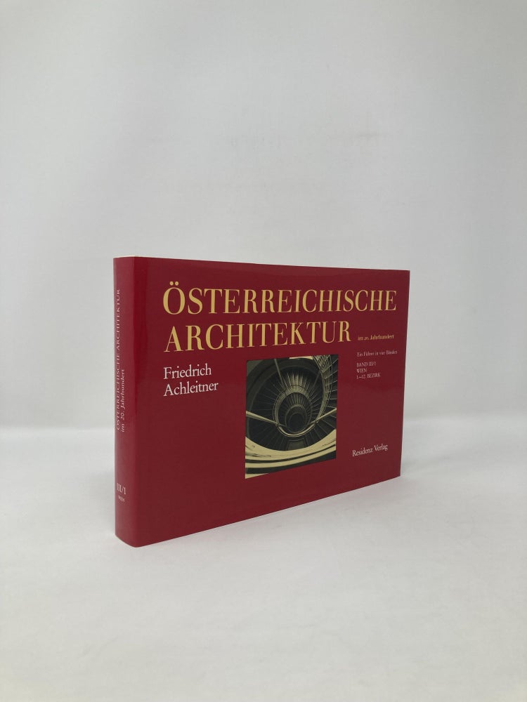 Item #119136 Osterreichische Architektur. Freidrich Achleitner.