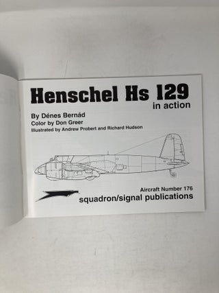 Henschel HS 129 in action - Aircraft No. 176