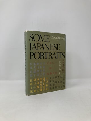 Item #122396 Some Japanese Portraits. Donald Keene