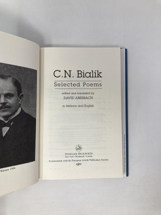 Selected Poems of C.N. Bialik