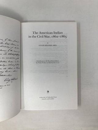 The American Indian in the Civil War, 1862-1865