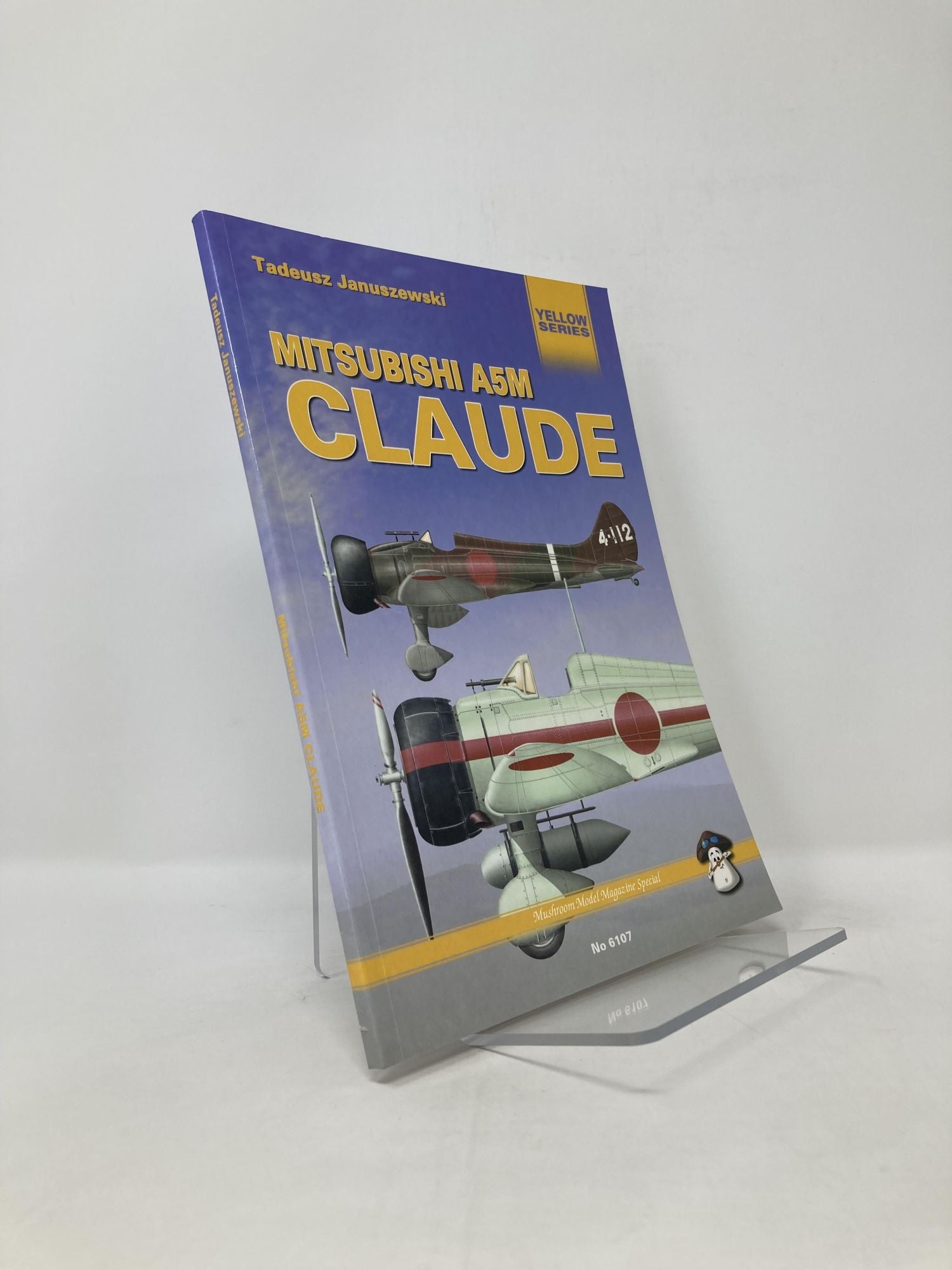 Mitsubishi A5M Claude Yellow Series by Tadeusz Januszewski on Sag Harbor  Books