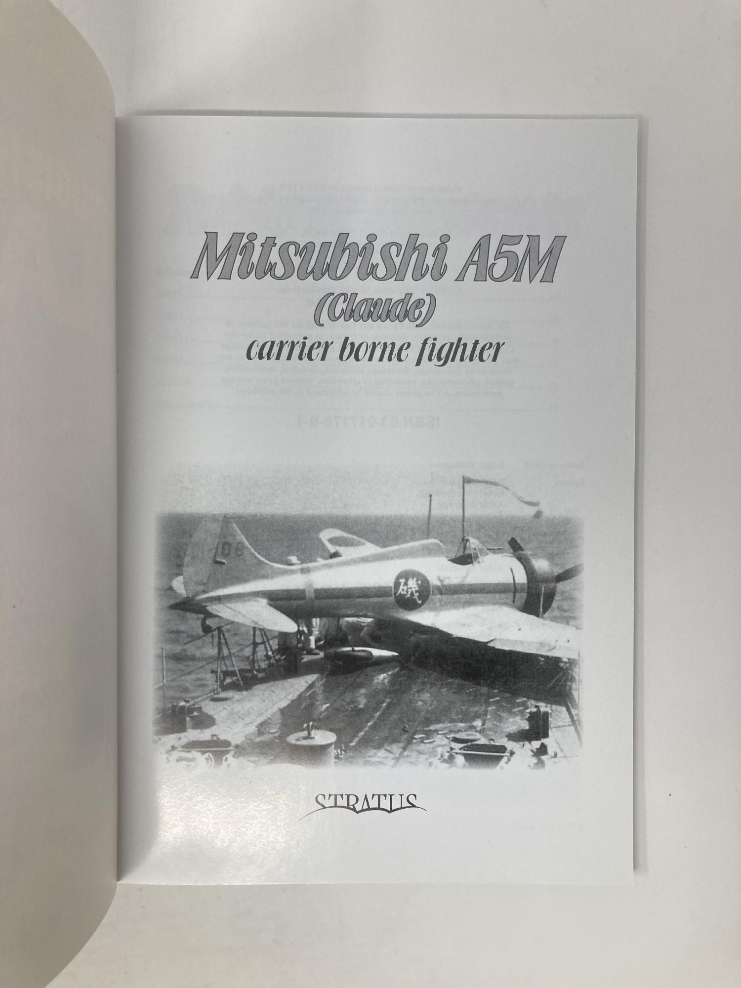 Mitsubishi A5M Claude Yellow Series by Tadeusz Januszewski on Sag Harbor  Books