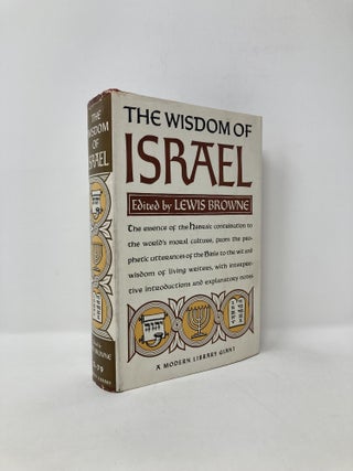 Item #124417 The Wisdom of Israel. Lewis Browne