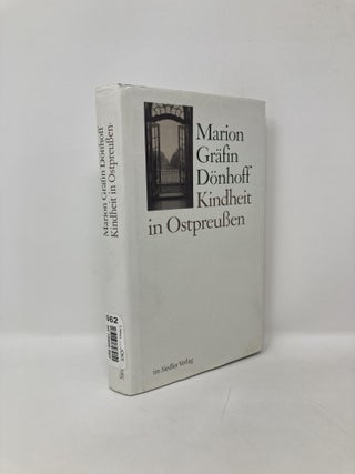 Item #125391 Kindheit in Ostpreussen. Marion Dönhoff