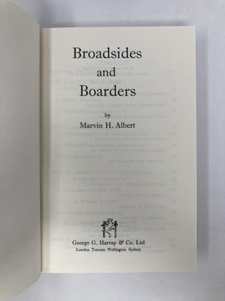Broadsides and Borders