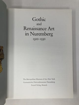 Gothic and Renaissance Art in Nuremburg 1300-1550