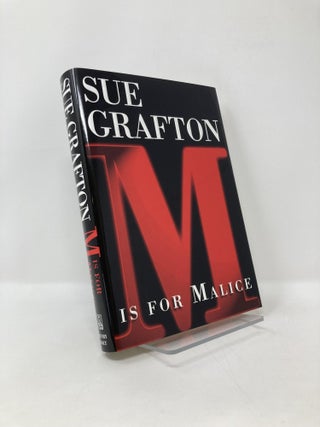 Item #126608 M is for Malice. Sue Grafton