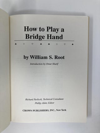 How To Play A Bridge Hand