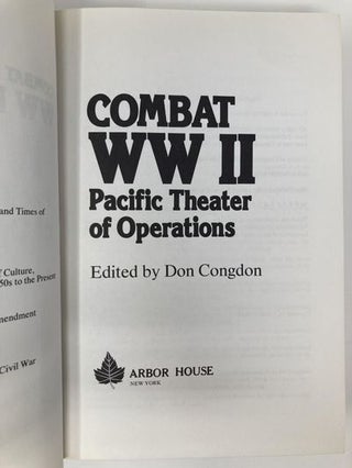 Combat World War II: Pacific Theater of Operations